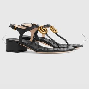 Gucci Double G Marmont Sandals